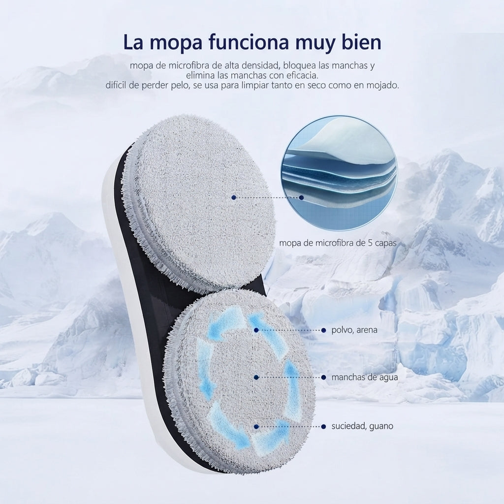 Robot Limpia Cristales con control remoto