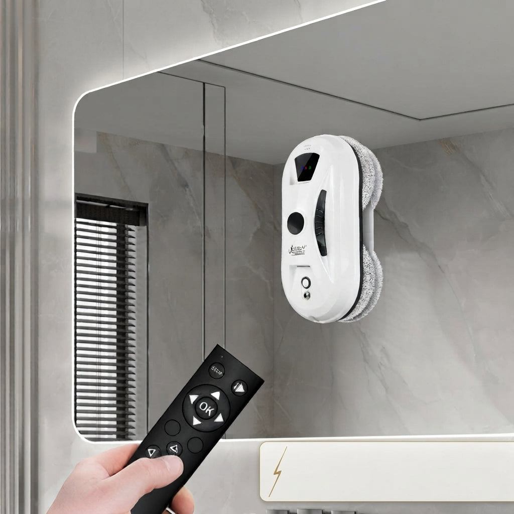 Robot Limpia Cristales con control remoto